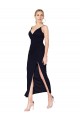 Affordable Chiffon High Neck Spaghetti Straps Short Cocktail Dress / Prom Dress UK
