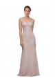 Affordable Sweetheart Neckline Cap Sleeves Lace Prom Dress with Twist UK