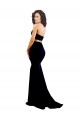 Affordable Two Piece High Neck Crepe Prom Dress UK